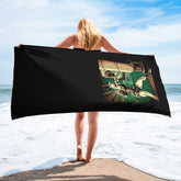 Premium Gym Towel - Focus Train Conquer Repeat